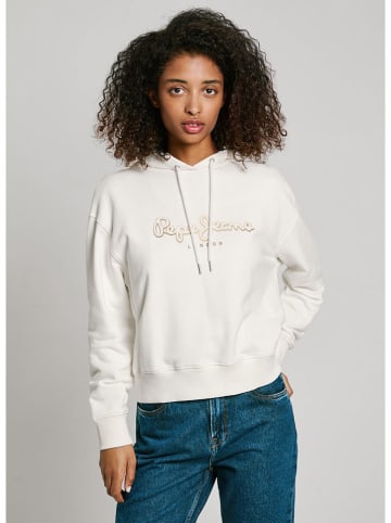Pepe Jeans Hoodie "Maddy" in Creme