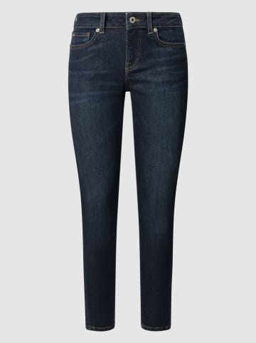Pepe Jeans Spijkerbroek "Soho" - skinny fit - donkerblauw