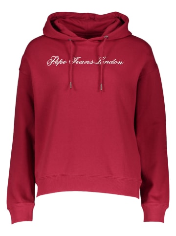 Pepe Jeans Hoodie in Rot