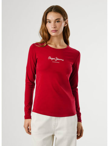 Pepe Jeans Koszulka "New Virginia" w kolorze czerwonym