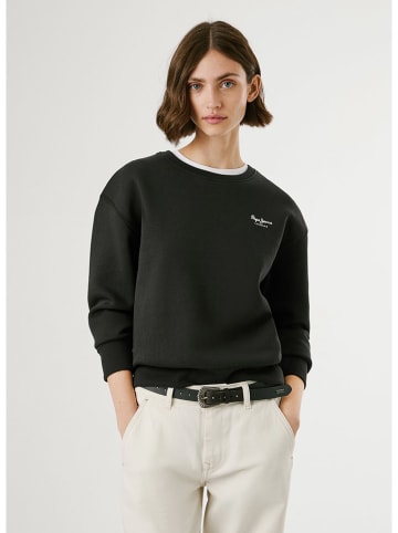 Pepe Jeans Sweatshirt "Babi" in Schwarz