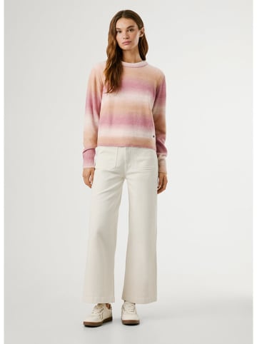 Pepe Jeans Pullover "Colombe" in Apricot/ Rosa