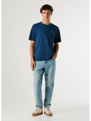 Pepe Jeans Koszulka "Connor" w kolorze granatowym