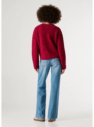 Pepe Jeans Sweter w kolorze czerwonym