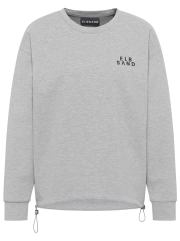 ELBSAND Sweatshirt "Caris" in Grau