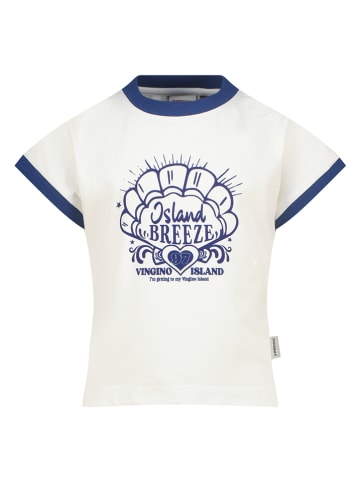 Vingino Shirt crème/donkerblauw
