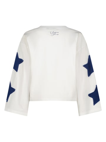 Vingino Longsleeve wit/donkerblauw