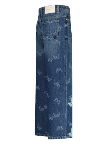 Vingino Spijkerbroek - wide leg - donkerblauw