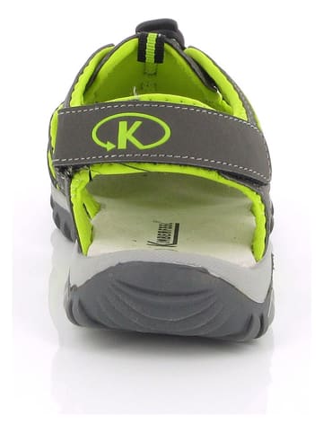 Kimberfeel Trekkingenkelsandalen "Algarve" grijs/groen