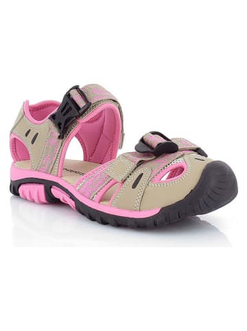 Kimberfeel Enkelsandalen "Cancun" roze/beige