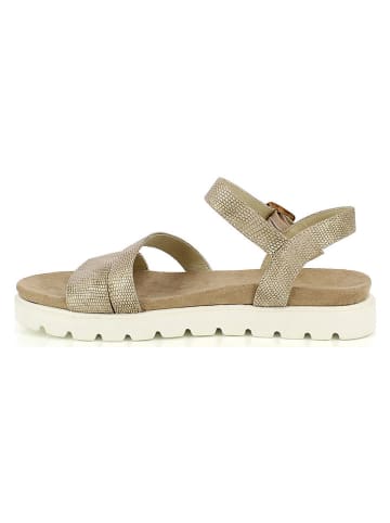 Kimberfeel Sandalen "Engy" goudkleurig