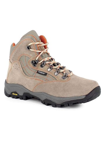 Kimberfeel Leder-Wanderboots "Nimba" in Taupe