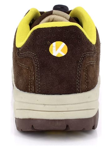 Kimberfeel Leder-Wanderschuhe "Queyra" in Braun