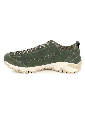 Kimberfeel Skórzane buty turystyczne "Sancy" w kolorze zielonym