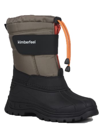 Kimberfeel Winterstiefel "Kayden" in Grün/ Schwarz