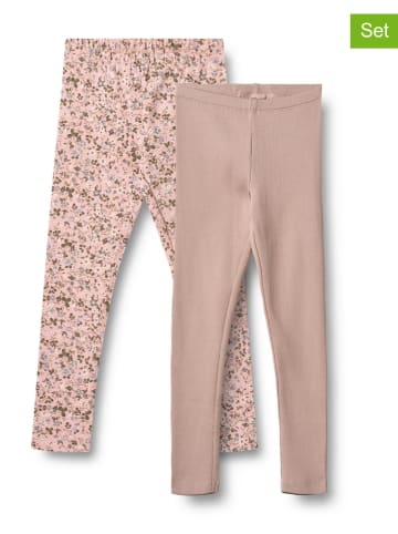 Wheat 2-delige set: leggings "Jules" lichtroze