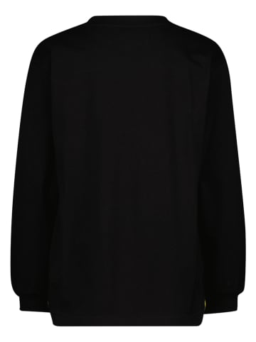 Vingino Sweatshirt in Gelb/ Creme/ Schwarz