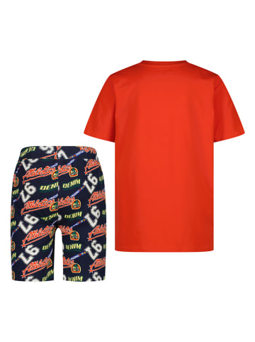 Vingino Pyjama in Rot/ Dunkelblau