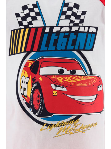 Disney Cars Pyjama "Cars" in Weiß/ Rot