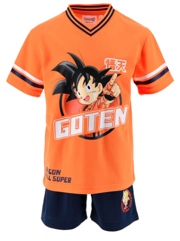 Dragon Ball 2-częściowy zestaw "Dragon Ball" w kolorze pomarańczowo-granatowym
