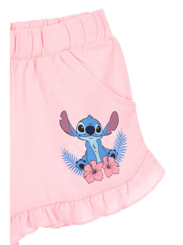 Lilo & Stitch Szorty "Lilo & Stitch" w kolorze jasnoróżowym