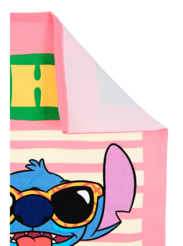 Lilo & Stitch Handtuch "Lilo & Stitch" in Rosa/ Bunt