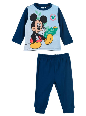 Disney Mickey Mouse Piżama "Myszka Miki" w kolorze granatowym