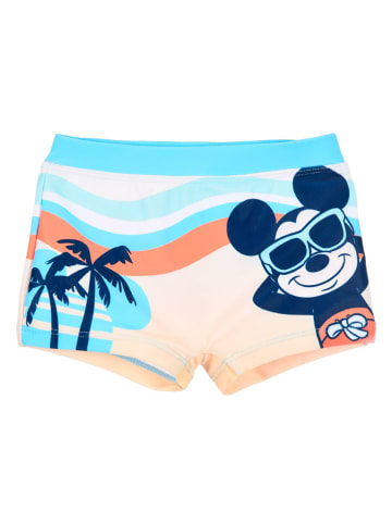 Disney Mickey Mouse Kąpielówki "Myszka Miki" w kolorze błękitno-żółtym