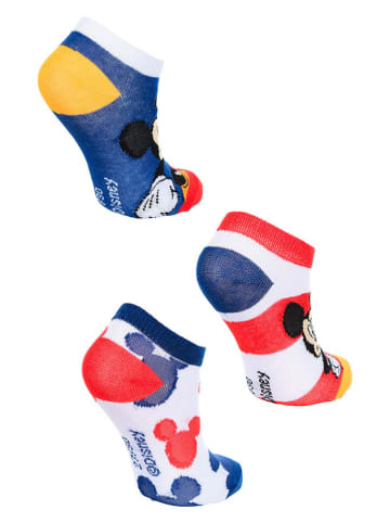 Disney Mickey Mouse Skarpety (3 pary) "Myszka Miki" ze wzorem
