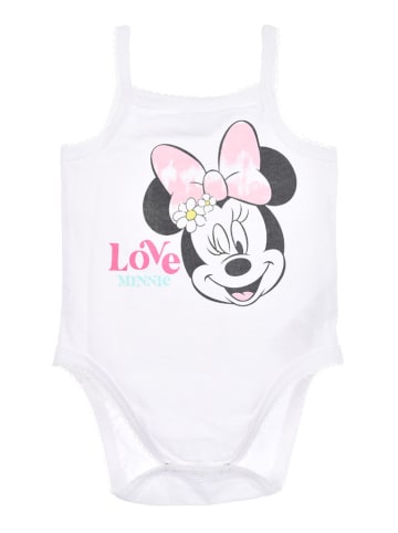 Disney Minnie Mouse Body (2 szt.) "Minnie" w kolorze białym