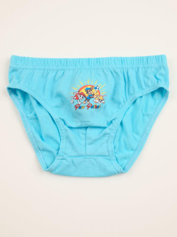Disney Paw Patrol Slipki (3 pary) "Psi Patrol" w kolorze błękitno-białym ze wzorem