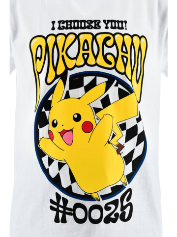 Pokémon 2tlg. Outfit "Pokémon" in Weiß/ Blau