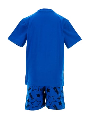 Sonic Pyjama "Sonic" in Blau/ Orange