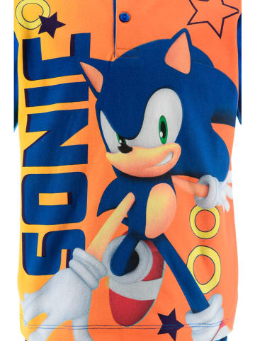 Sonic Pyjama "Sonic" in Blau/ Orange