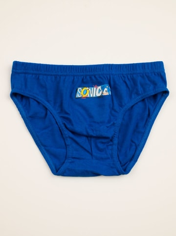 Sonic 3er-Set: Slips "Sonic" in Blau/ Bunt/ Grau