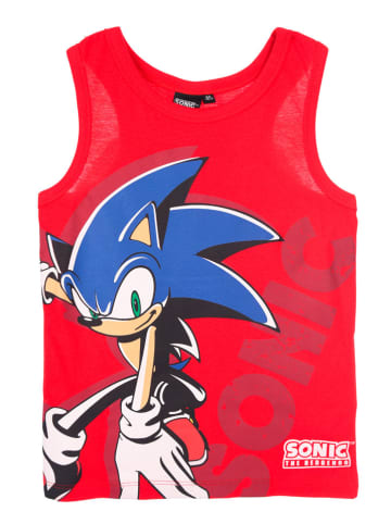 Sonic Top "Sonic" in Rot