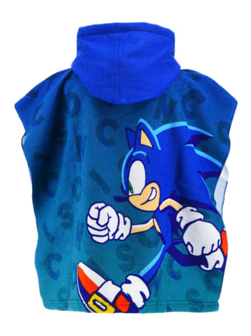 Sonic Kapuzenbadetuch "Sonic" in Blau