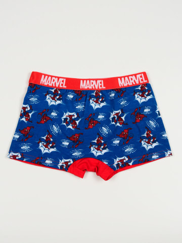 Spiderman 2er-Set: Boxershorts "Spiderman" in Schwarz/ Blau/ Rot