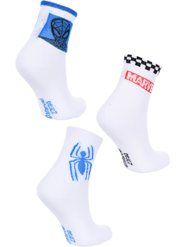 Spiderman 3er-Set: Socken "Spiderman" in Weiß
