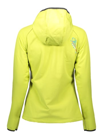 Peak Mountain Softshelljacke in Neongelb
