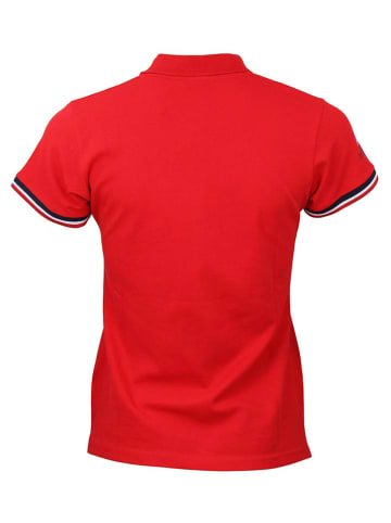 Peak Mountain Poloshirt in Rot