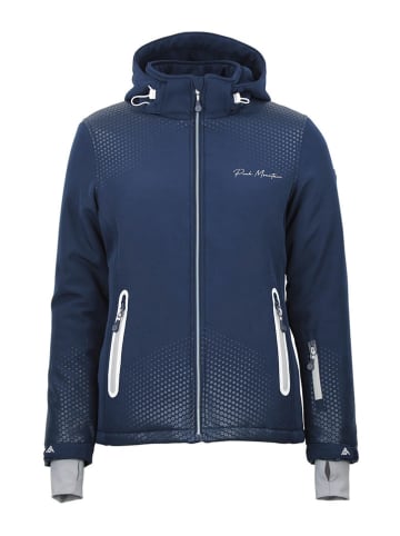 Peak Mountain Softshelljas "Abraplus" donkerblauw