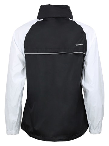 Peak Mountain Windbreaker "Abrest" zwart/wit