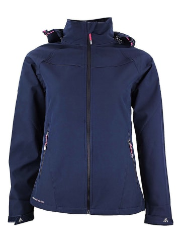 Peak Mountain Softshelljacke "Acelsior" in Dunkelblau