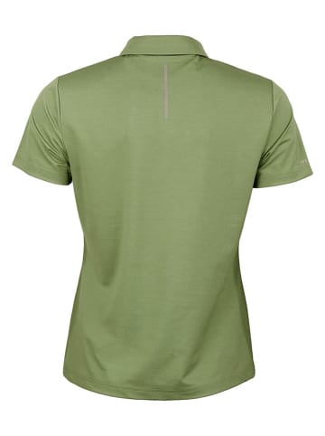Peak Mountain Functioneel poloshirt "Achance" kaki