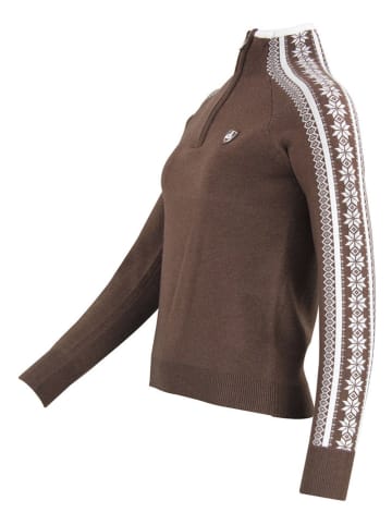 Peak Mountain Pullover "Adomino" in Braun