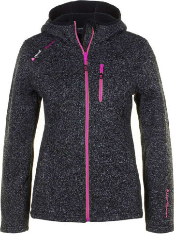 Peak Mountain Fleecejacke "Alaine" in Schwarz