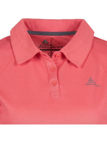 Peak Mountain Funktionspoloshirt in Koralle