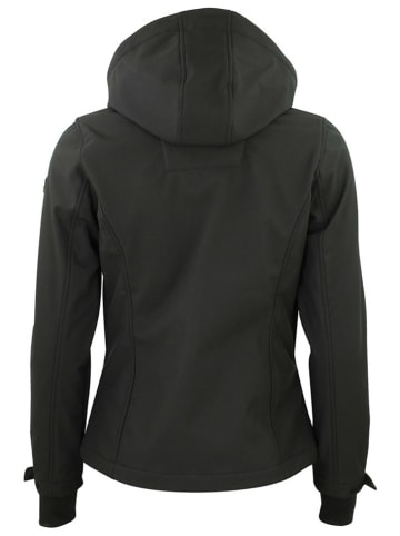 Peak Mountain Softshelljacke "Amaleo" in Schwarz