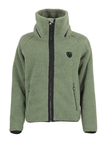 Peak Mountain Fleece vest "Amay" kaki